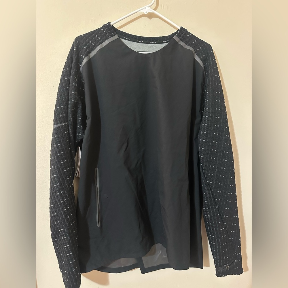Nike Tech Pack Longsleeve Running Top Hybrid Midlayer XL Black BV5683-010